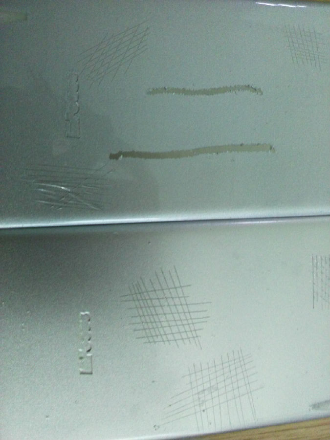 手機外殼掉漆工件