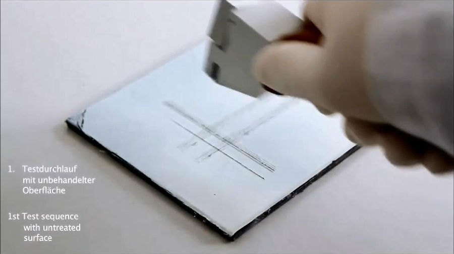 涂層百格附著(zhù)力測試方法