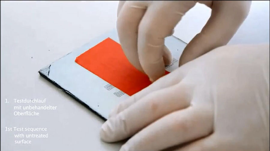 涂層劃格法附著(zhù)力測試